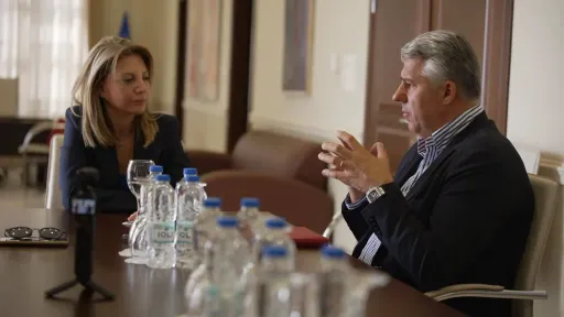 Topsidis meets Karystianou in Dedeağaç to discuss regional issues