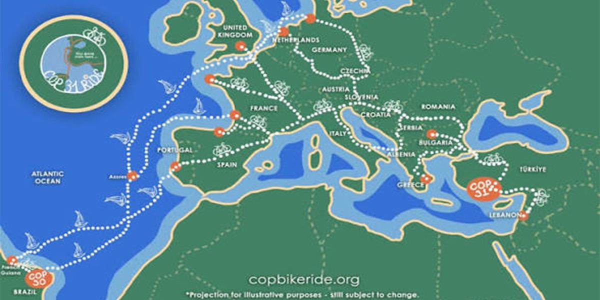 COP31 Bike Ride to reach Gümülcine on October 5