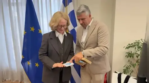Christos Topsidis meets Austrian ambassador to discuss regional cooperation
