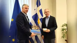 Topsidis and Davakis discuss regional issues in Eastern Macedonia and Thrace