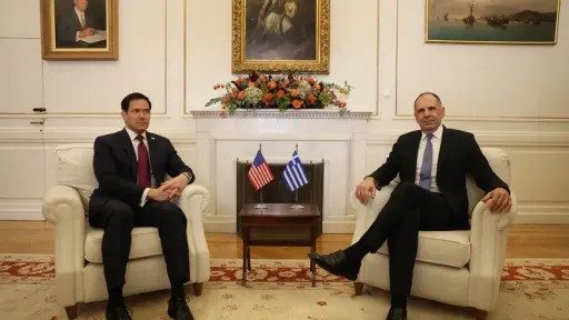 Rubio in Athens for key US-Greece talks