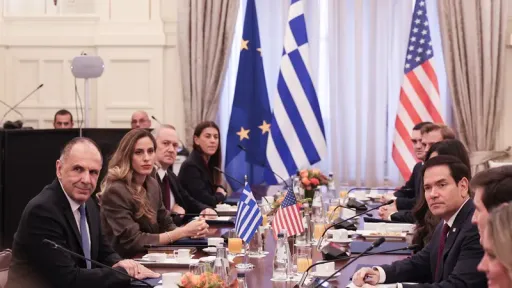 Rubio in Athens for key US-Greece talks