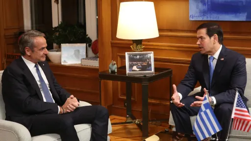 Rubio tells Europe to 'awaken from its long slumber' in Athens speech