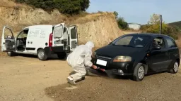 Free vehicle disinfection introduced on three routes in Kozlukebir