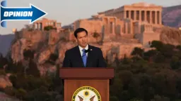 Rubio uses Athens speech to promote MAGA vision of the West