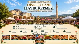 Charity bazaar to be held at Dinkler Mosque in İskeçe