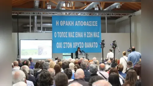 Gold mining plans in Thrace face growing local opposition