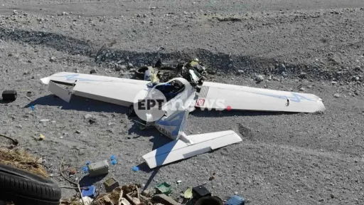 Two pilots killed in light aircraft crash in Pieria