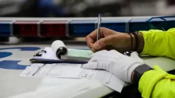 İskeçe police officer faces arrest procedure after attempting to issue parking fine