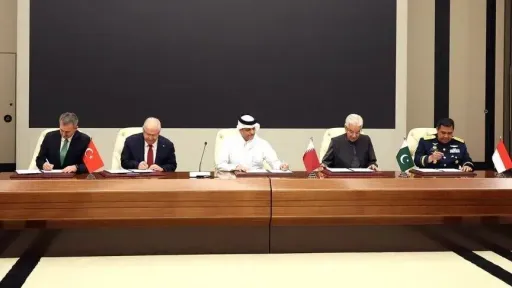 Türkiye, Qatar, Indonesia and Pakistan sign defense cooperation pact