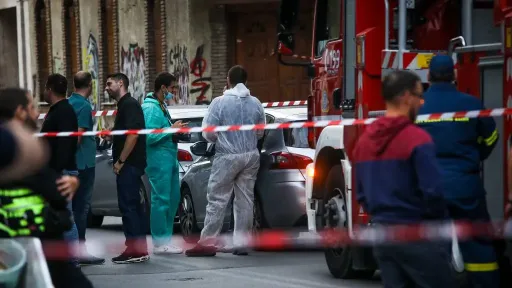 Athens explosion injures four as police investigate possible criminal trap