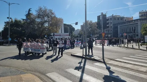 Students, teachers rally across Western Thrace over education funding, staff shortages and rising costs