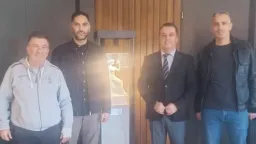 Rhodope deputy governor meets football representatives to discuss amateur sport