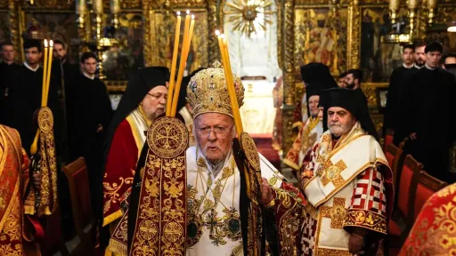 Fener Greek Patriarch Bartholomew marks 35th anniversary with service in Istanbul