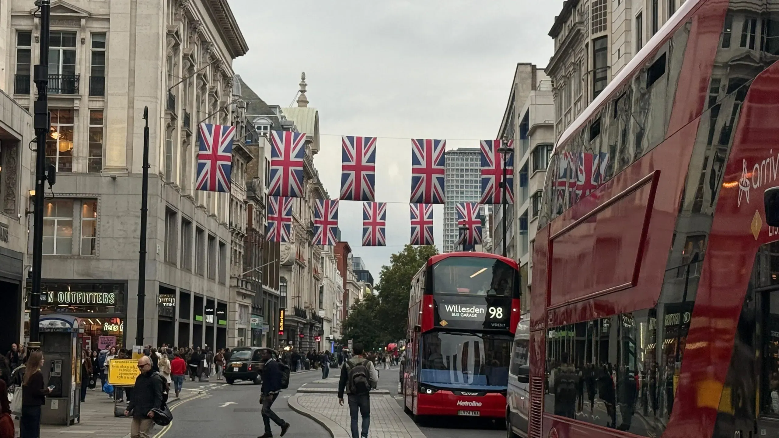 London to introduce facial recognition cameras on Oxford Street