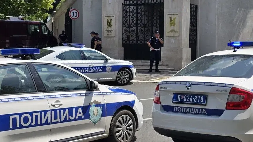 Attacker shot dead after stabbing officer guarding Israeli Embassy in Serbia