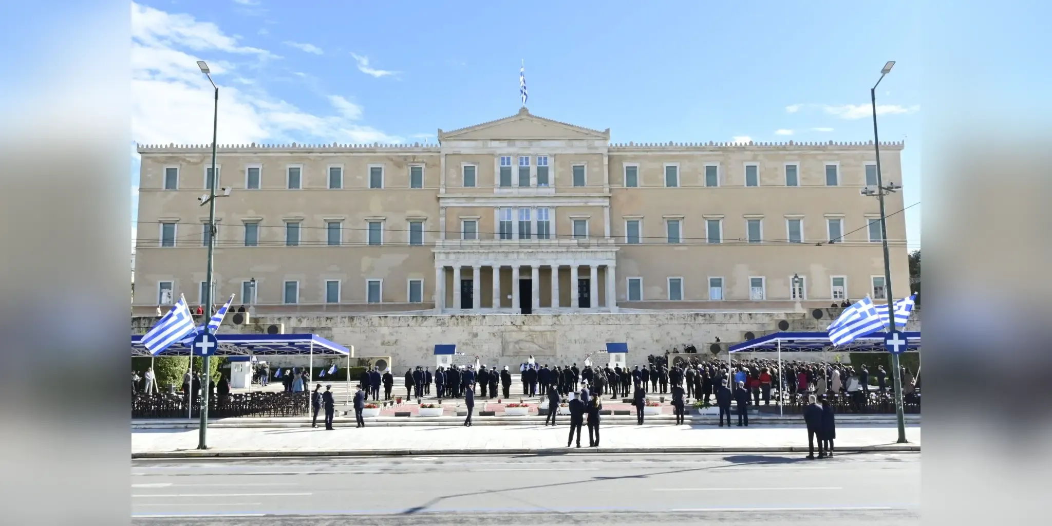 Greek political parties mark October 28 anniversary with tributes and calls for democracy, justice and national unity