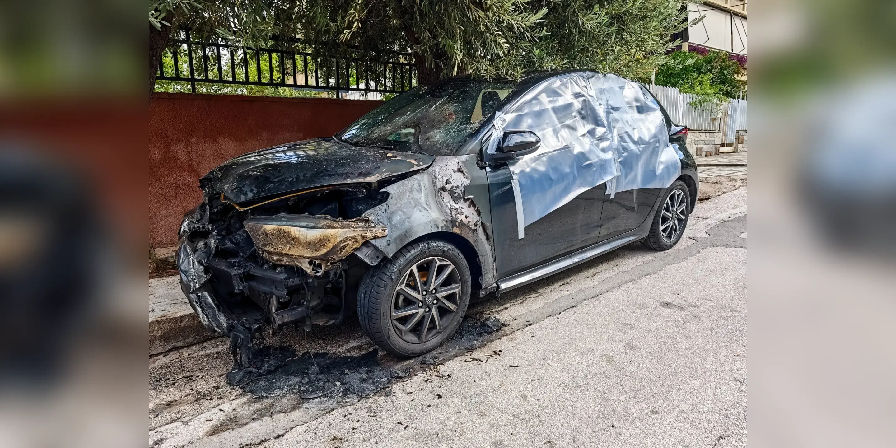 Greek navy officer wanted over arson attacks targeting former partners