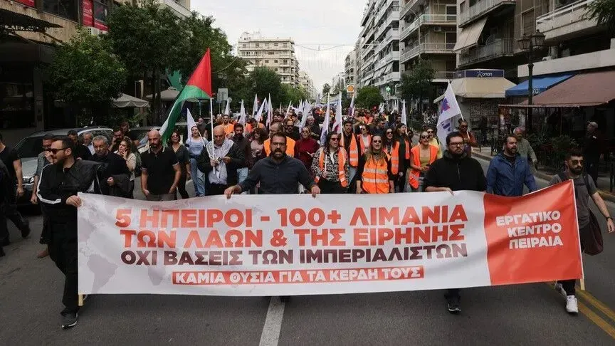 Dockworkers strike at 113 ports across five continents