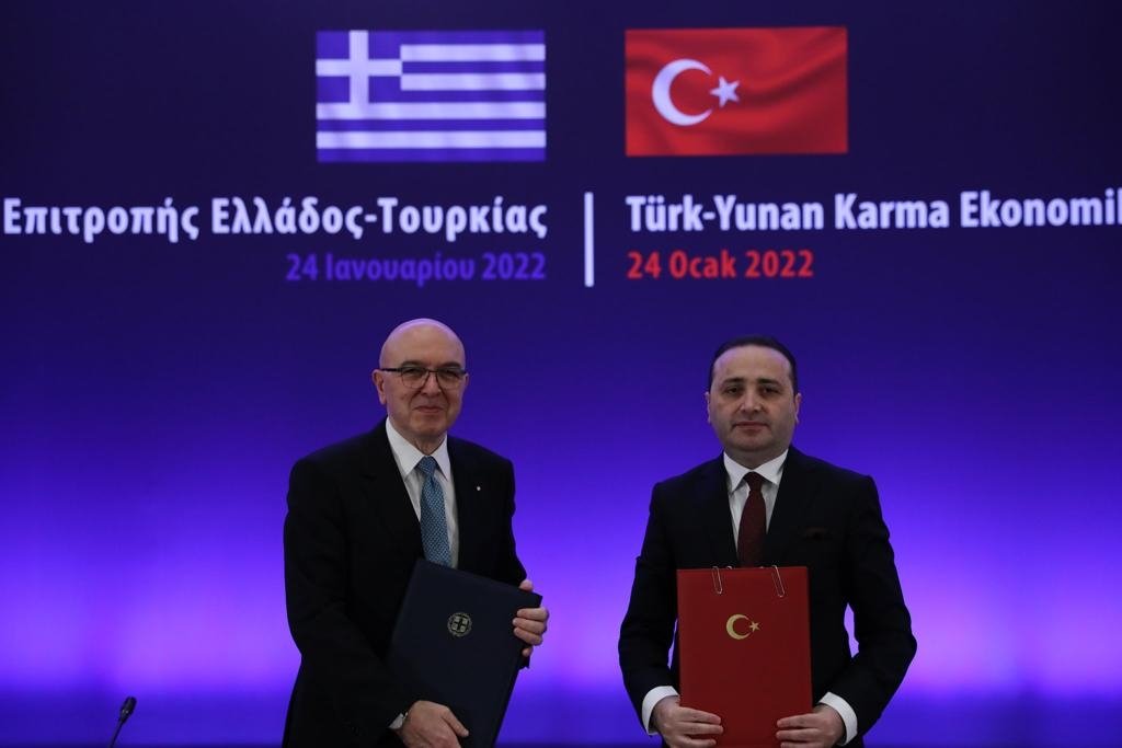 Greek-Turkish Joint Economic Committee signs protocol to bolster bilateral trade