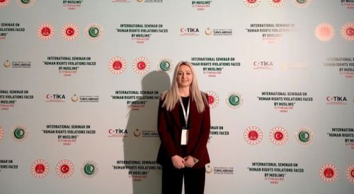 FEP Party Chairman Asafoğlu attends the seminar in Istanbul