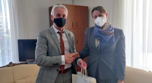 Austrian diplomat holds contacts in Western Thrace