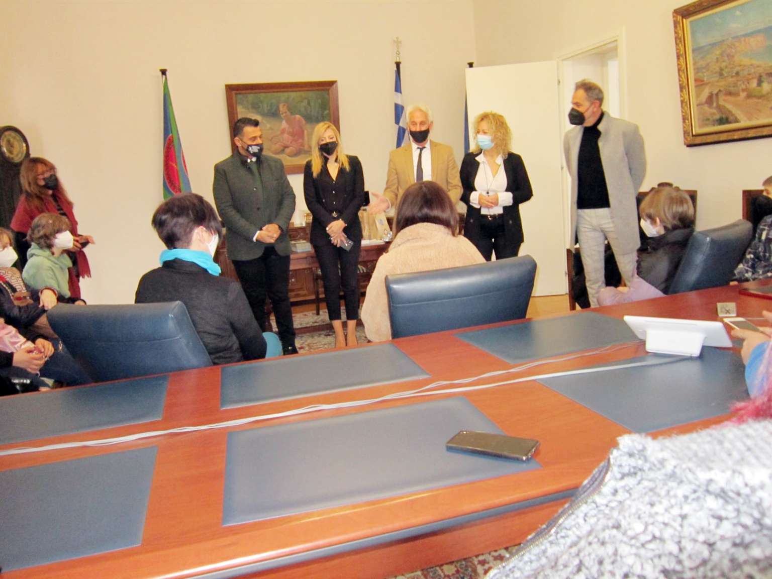 Xanthi was introduced to students and teachers from Poland, Turkey and Northern Macedonia