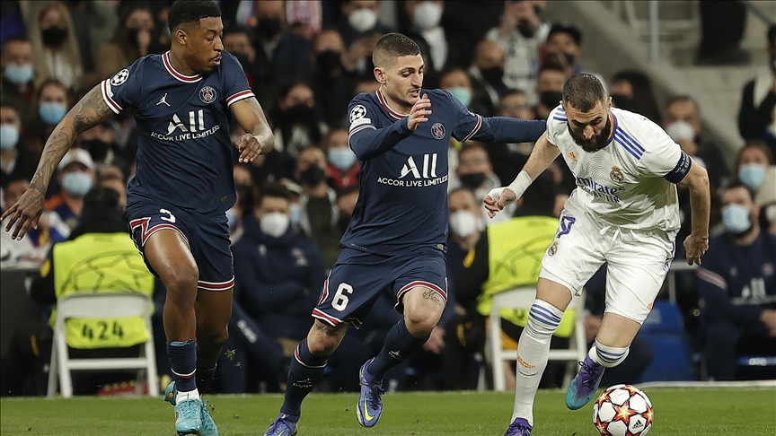 Real Madrid reaches Champions League quarterfinals with comeback win over PSG