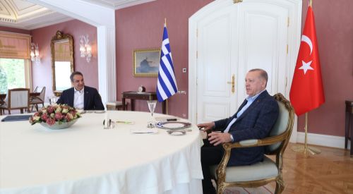 Turkish, Greek leaders agree to improve bilateral ties, focus on positive agenda