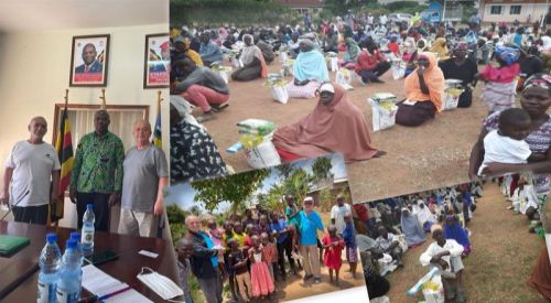 Philanthropists from Gümülcine send aid to Ugandan brothers