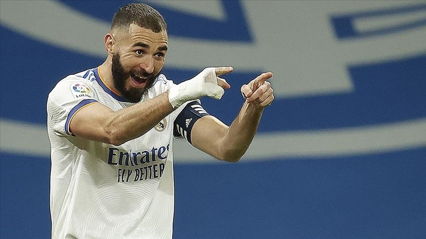 Real Madrid's Benzema equals with Raul as club's 2nd all-time top scorer