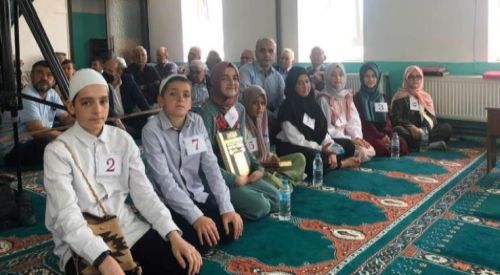 Beautifully Reciting Contest for the Beautiful Qur'an in the village of Üşekdere