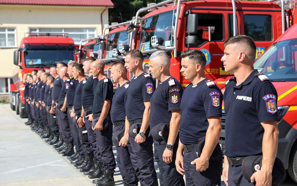 European firefighters summer mission