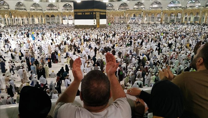 Muslim pilgrims converge on Saudi Arabia's Mina ahead of Hajj