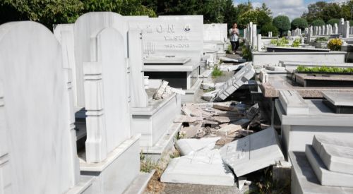 Minors detained after Istanbul Jewish cemetery vandalized