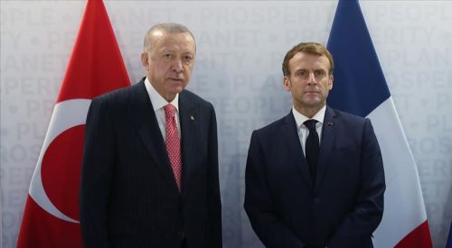 Turkish, French presidents discuss Istanbul talks on Ukraine grain exports