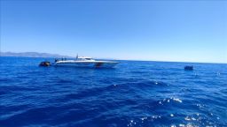Turkish Coast Guard saves irregular migrants pushed back by Greece