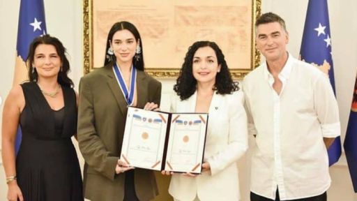 Dua Lipa Named Honorary Ambassador of Kosovo