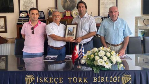 Turkish Cassation Court Member pays visit to Minority Association
