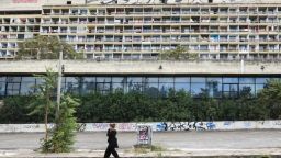 Police raid on student dormitory in Athens