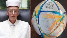 The sale of balls inscribed with the Qur'an stopped after the reactions
