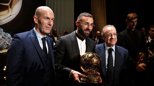 Karim Benzema wins 2022 men's Ballon d'Or