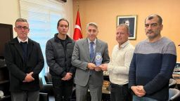 Visit to Turkish Consul General Ömeroğlu from Western Thrace Fenerbahce Association