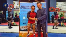 Three athletes from komotini in the PanHellenic weightlifting championship