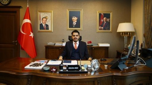 Congratulatory message from YTB President to Asafoğlu