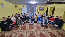 Youth from Şahin visit the neighboring village Sinikova