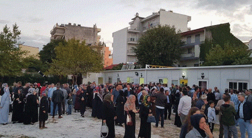 March for the shift education problem in the Minority High School of Xanthi