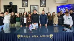 Turkish Minority youth met in İskeçe (Xanthi) Turkish Union