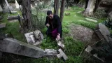Palestinians decry settler attack on Christian cemetery in Jerusalem