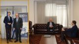 Metios received the Deputy Head of Mission of the Norwegian Embassy in Athens